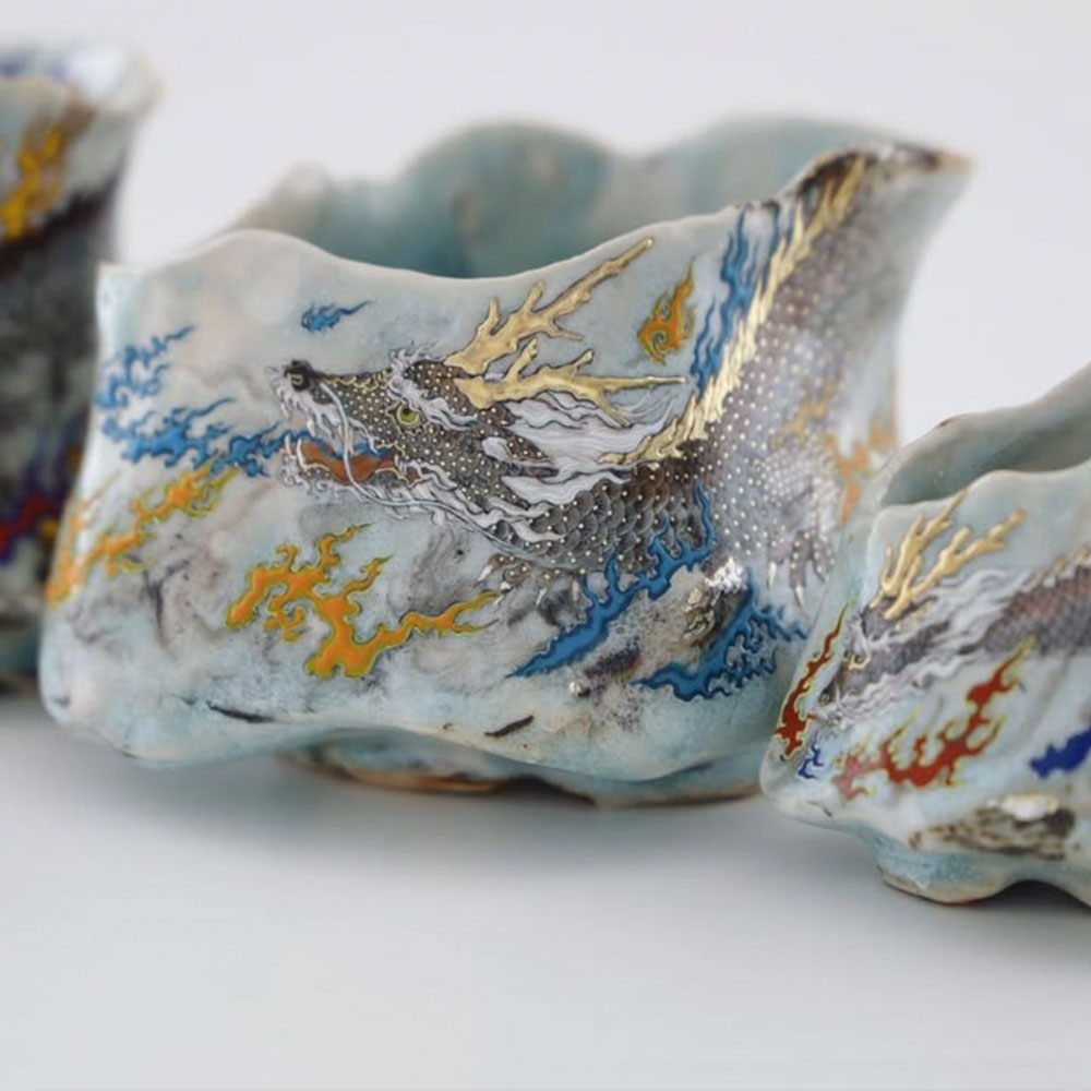 牟田陽日さんの龍を描いた作品