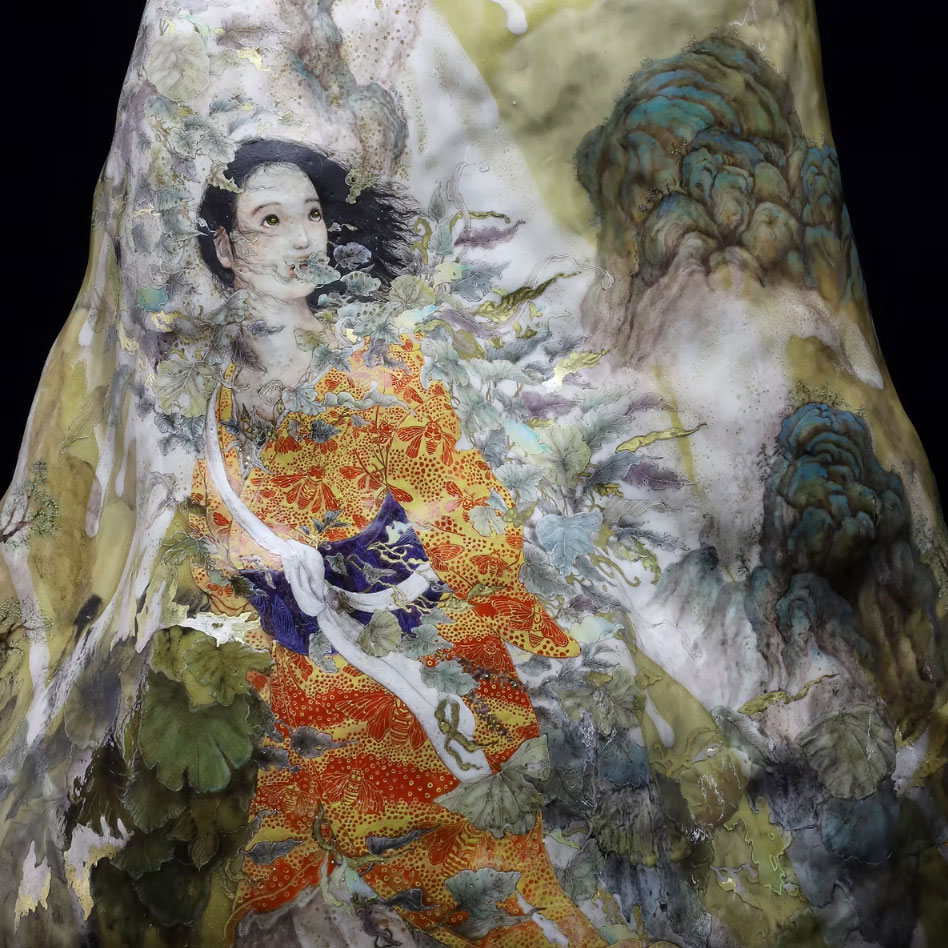 牟田陽日さんの作品『山入り』